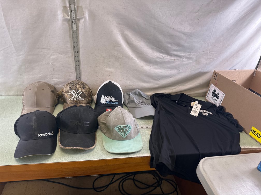 Baseball Caps and Polo Shirt