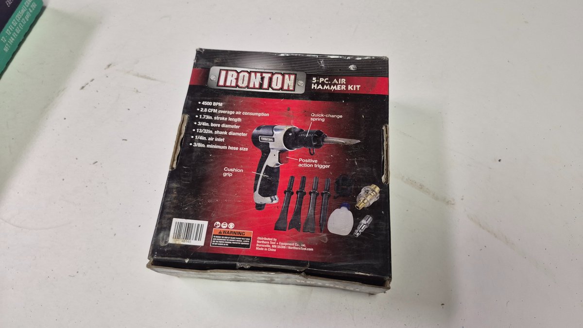 Ironton Air Hammer Kit