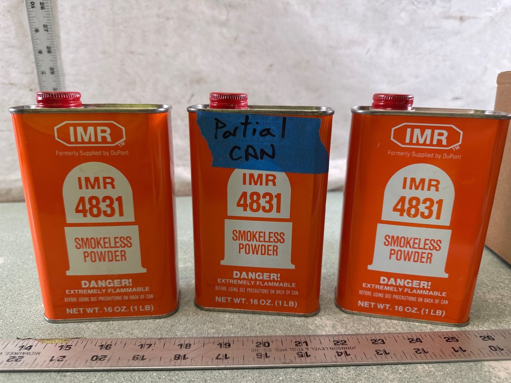 IMR 4831 Smokeless Powder Can