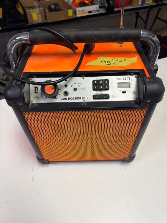 ION Job Rocker Plus Portable Jobsite Speaker