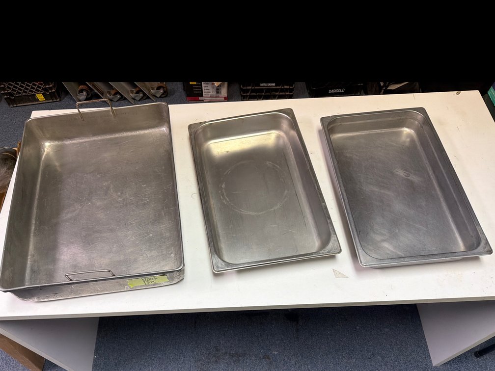 Commercial Roasting Pan and Steam Table Pan