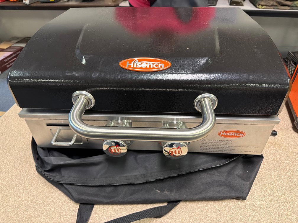 Hisencn 22 in Tabletop Gas Griddle