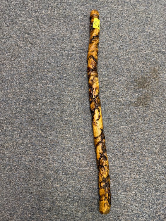 Carved Wooden Walking Stick