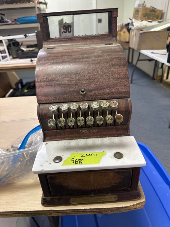 The National Cash Register Co. Mechanical Cash Register