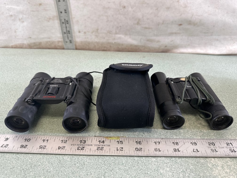 Compact Folding Binoculars