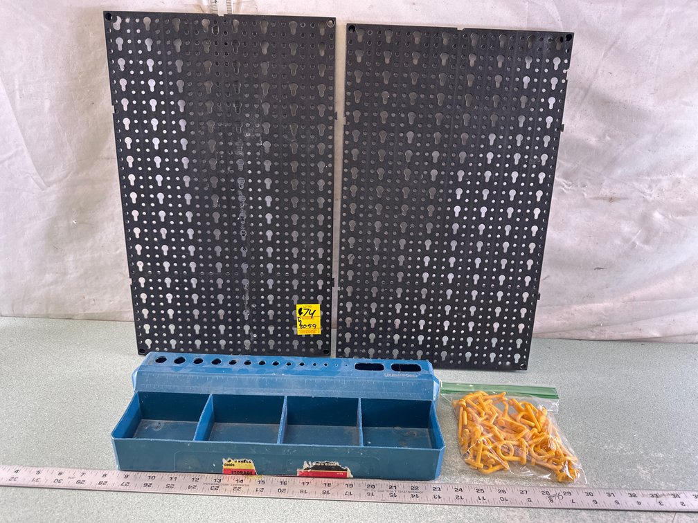 Crawford Pegboard Tool Organizer Set