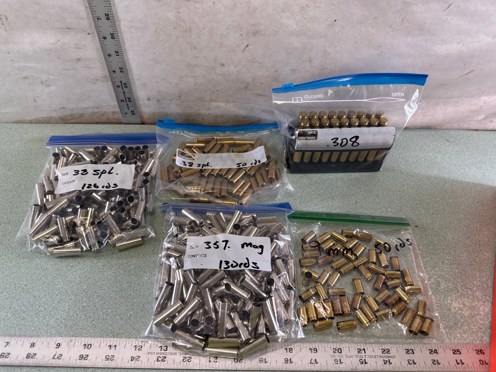 Reloading Cartridge Brass Casings