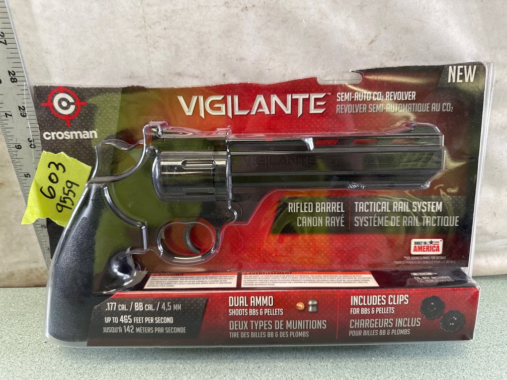 Crosman Vigilante .177 Caliber / BB CO2 Revolver