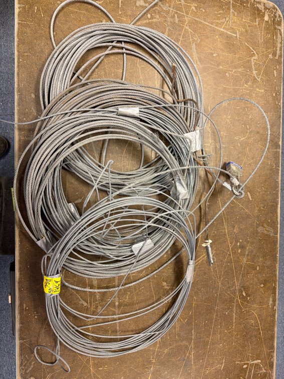 Braided Steel Wire Cable and Padlock
