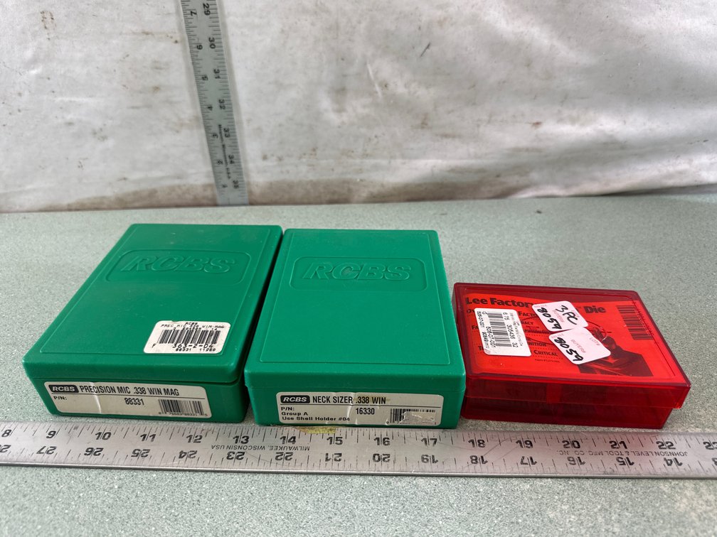.338 Win Mag Reloading Die and Precision Mic Set