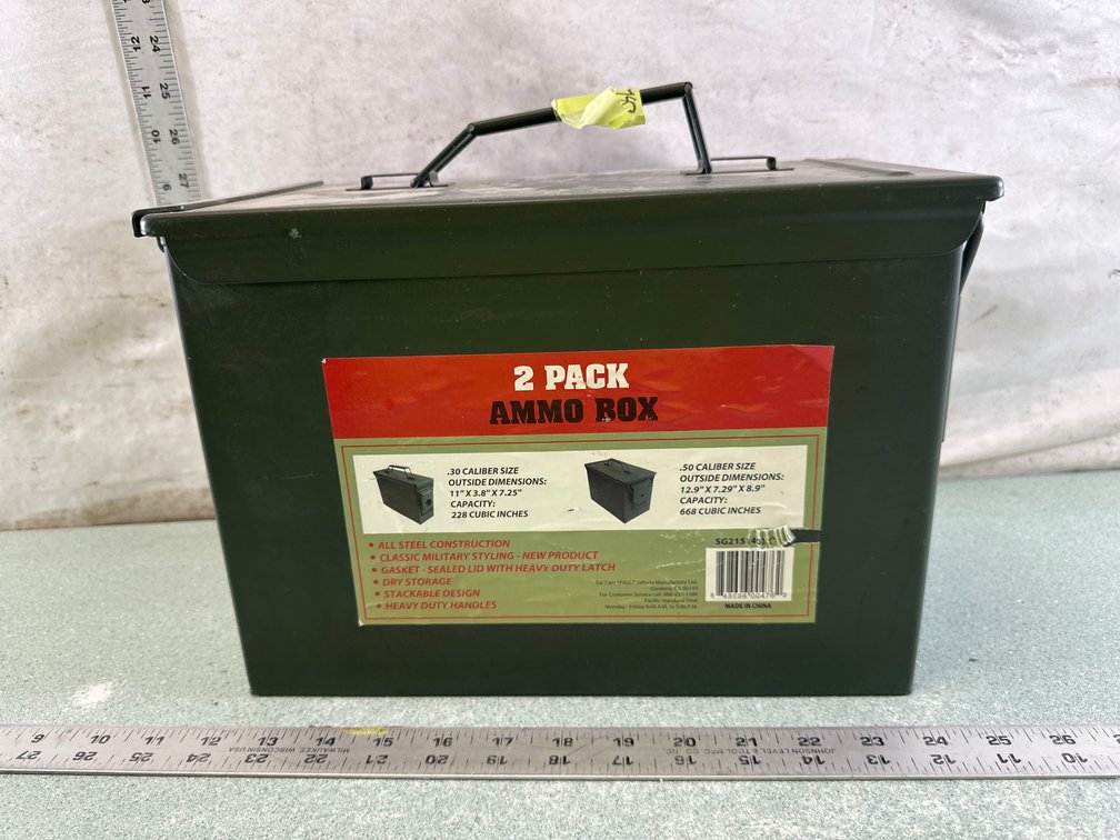 Eastman Metal Products Steel Ammo Box