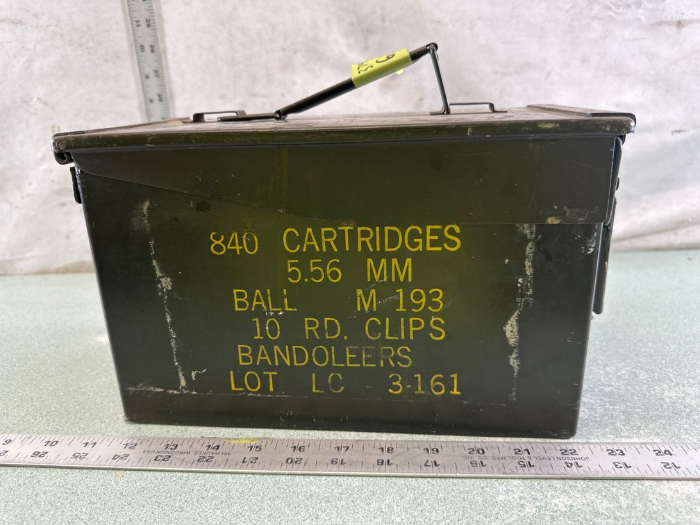 5.56 MM Metal Ammunition Can