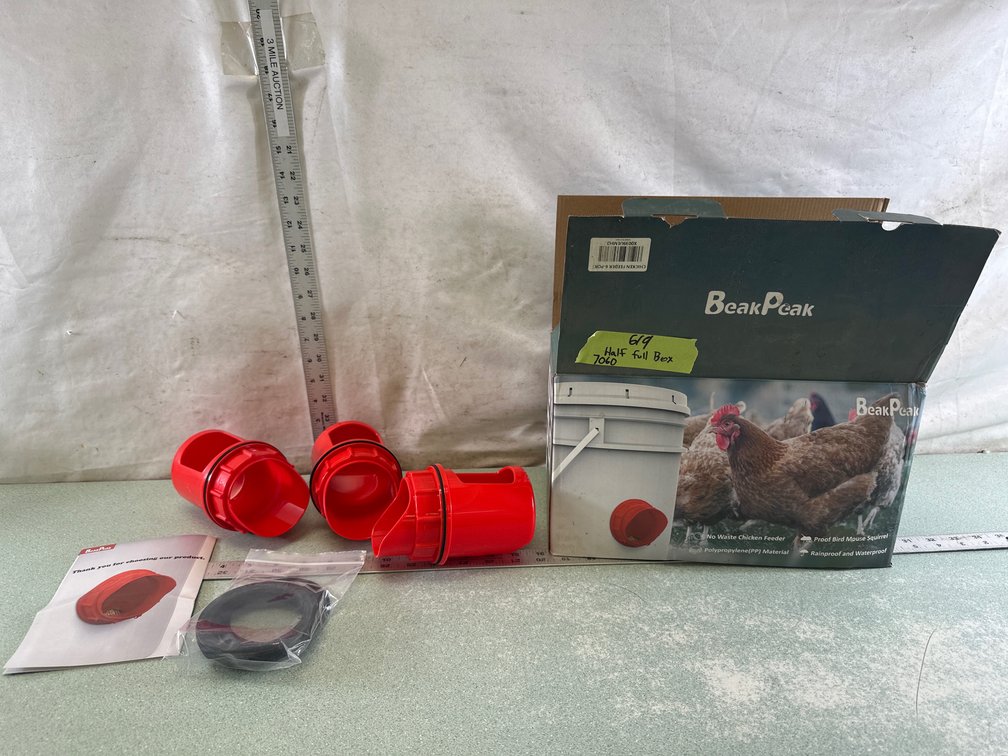 BeakPeak No Waste Poultry Feeder Port