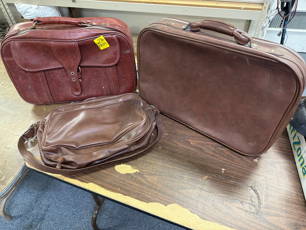 Brown Travel Luggage