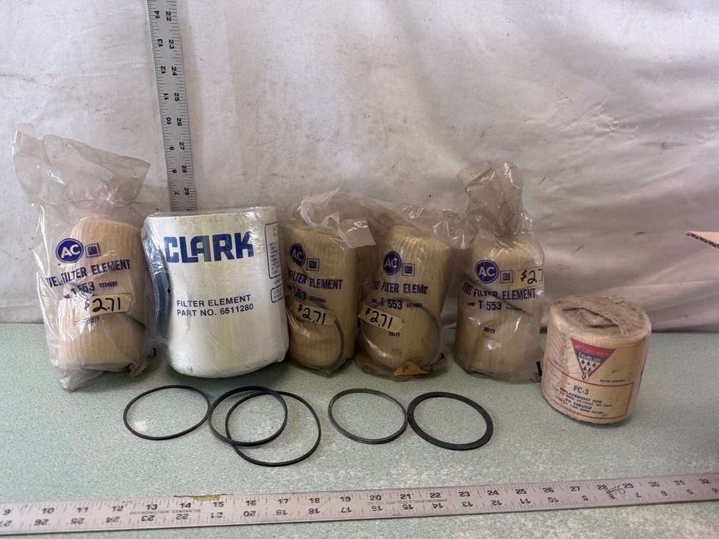 Fuel and Oil Filter Elements