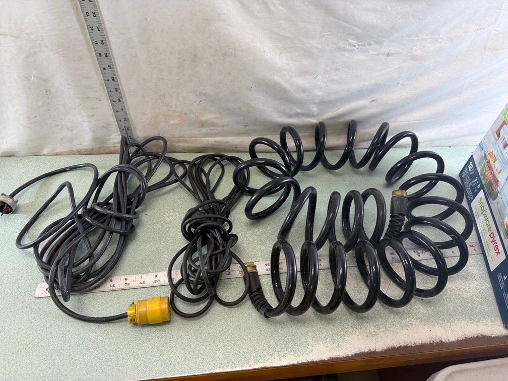 Recoil Hose and Extension Cord