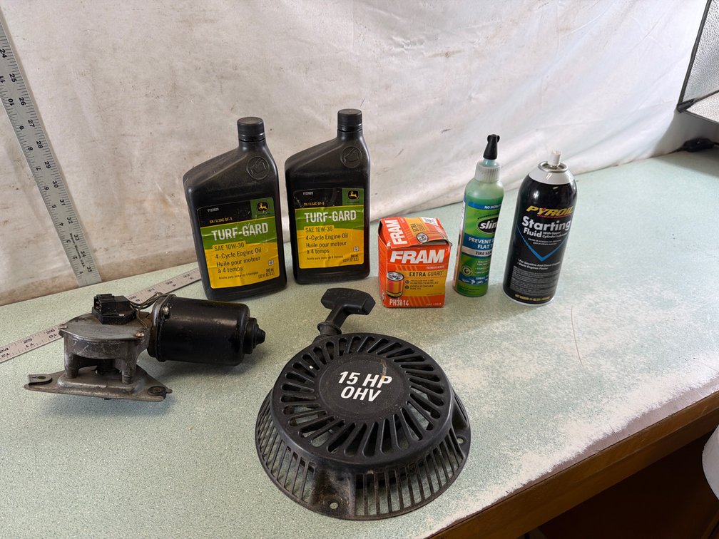 Small Engine Maintenance and Starter Assembly