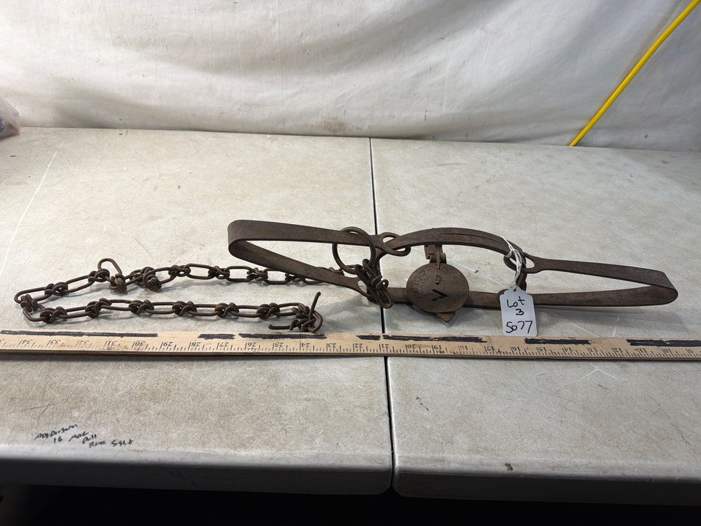 Victor No. 3 Double Long Spring Animal Trap