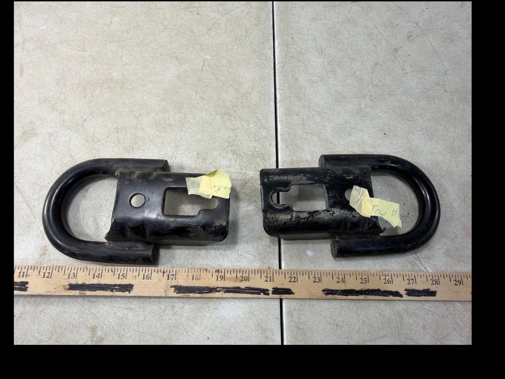 FoMoCo Black Steel Tow Hook