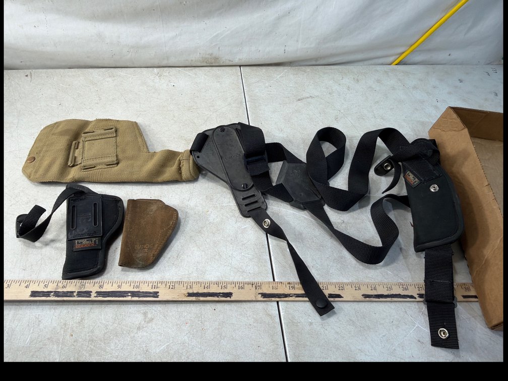 Pistol Holsters and Shoulder Rig