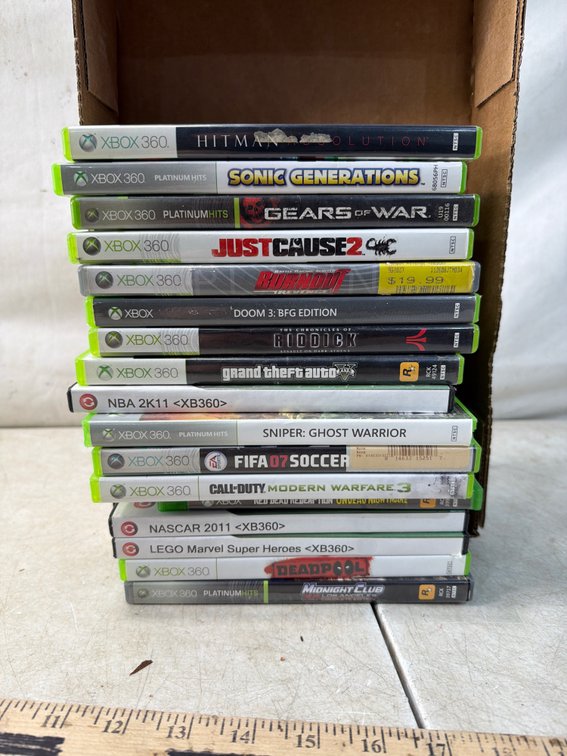 Xbox 360 Video Game Lot