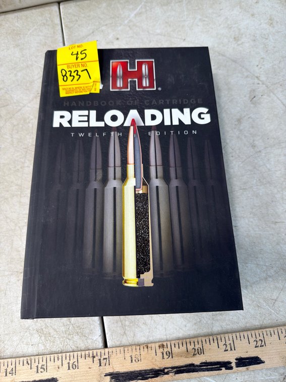 Hornady Handbook of Cartridge Reloading Twelfth Edition