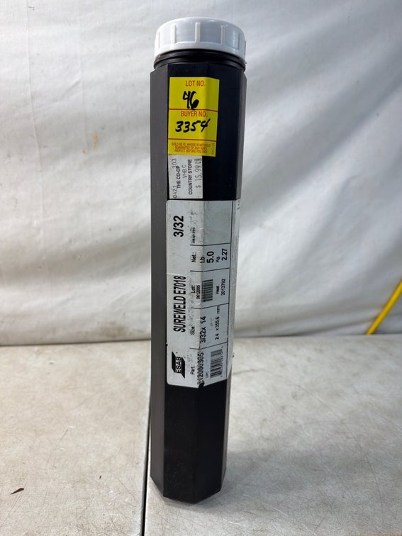 ESAB Sureweld E7018 Welding Electrode, 3/32 x 14 In