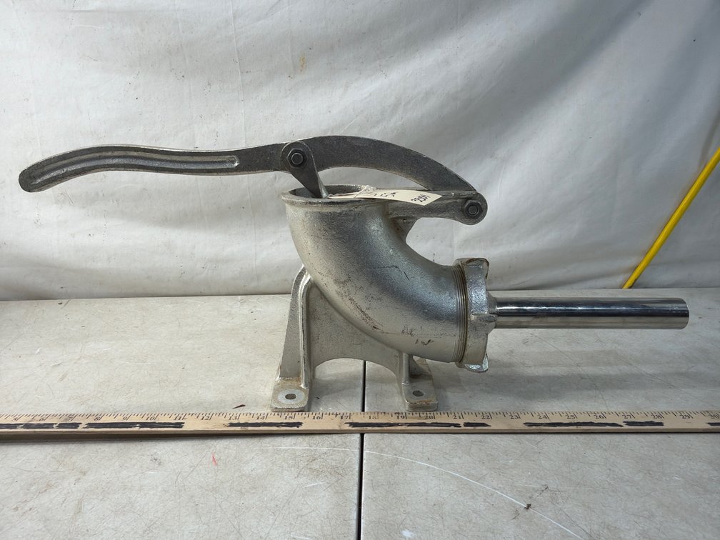 Cast Metal Manual Lever Sausage Stuffer