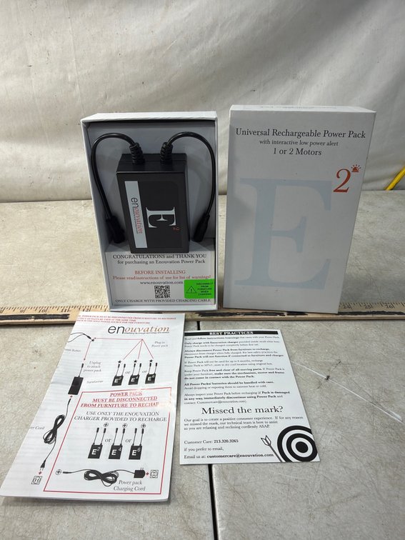 Enouvation E2 Universal Rechargeable Power Pack, New