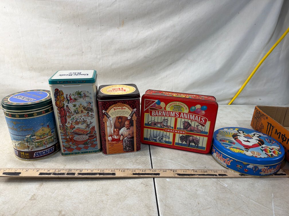 Collectible Advertising Tins
