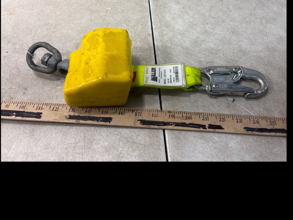 Miller 8327/10FTYL Self-Retracting Lanyard