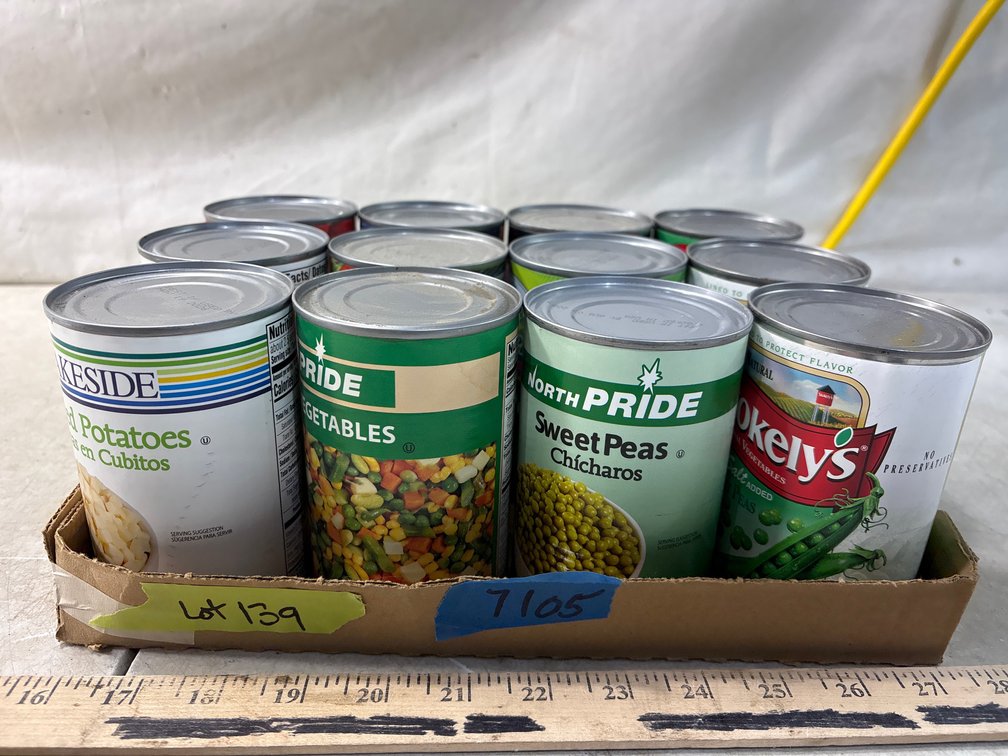 Canned Vegetables and Pasta Sauce