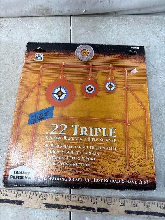 Do-All Outdoors .22 Triple Rimfire Spinner Target SS7022