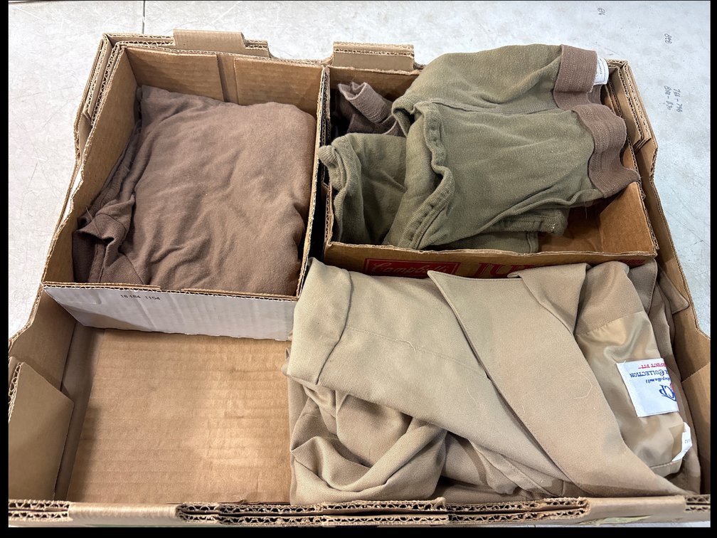 Military Uniform Clothing and Thermal Underwear