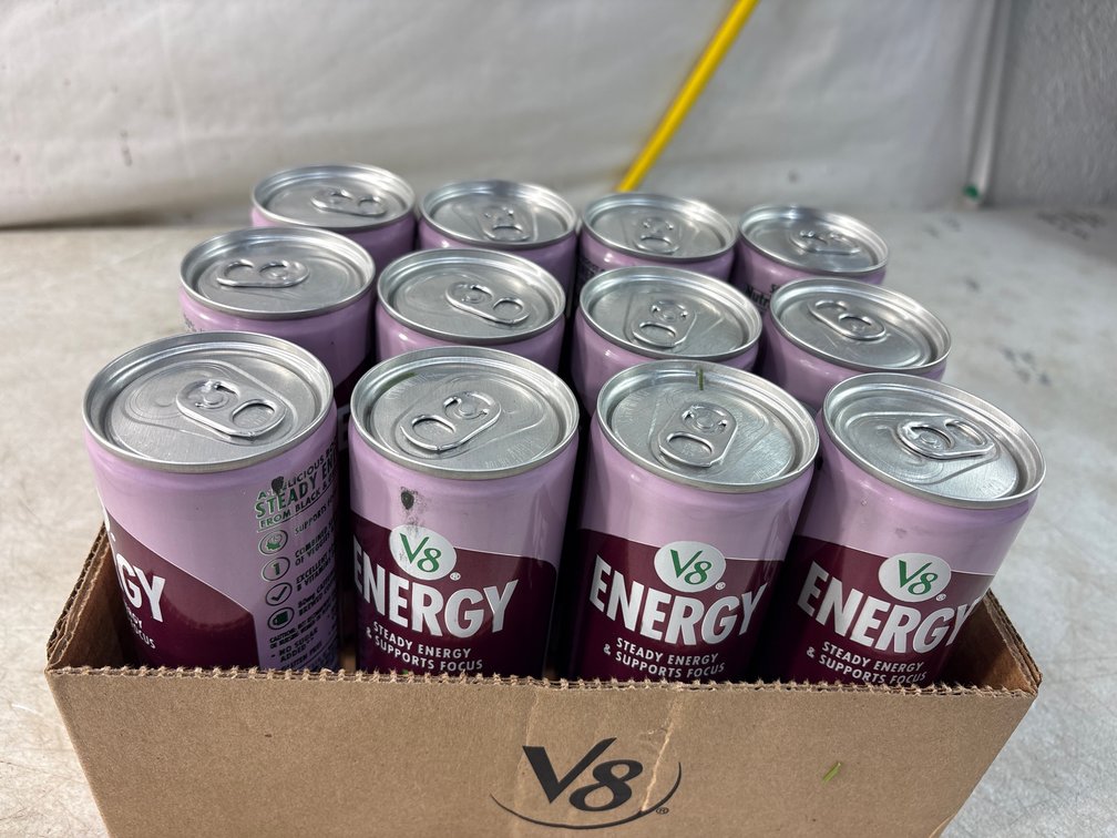 V8 Energy Black Cherry Energy Beverage