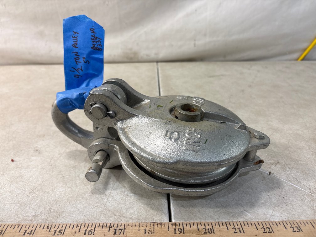 5-Inch Cast Metal Snatch Block Pulley