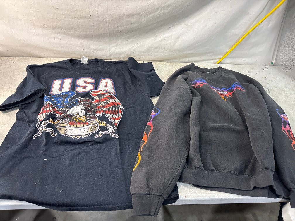 Graphic Sweatshirt and T-Shirt