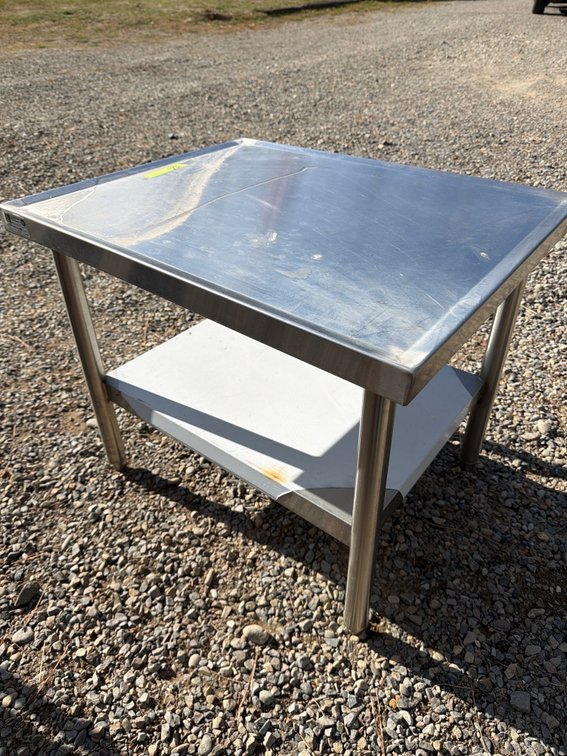 Stainless Steel Work Table with Undershelf