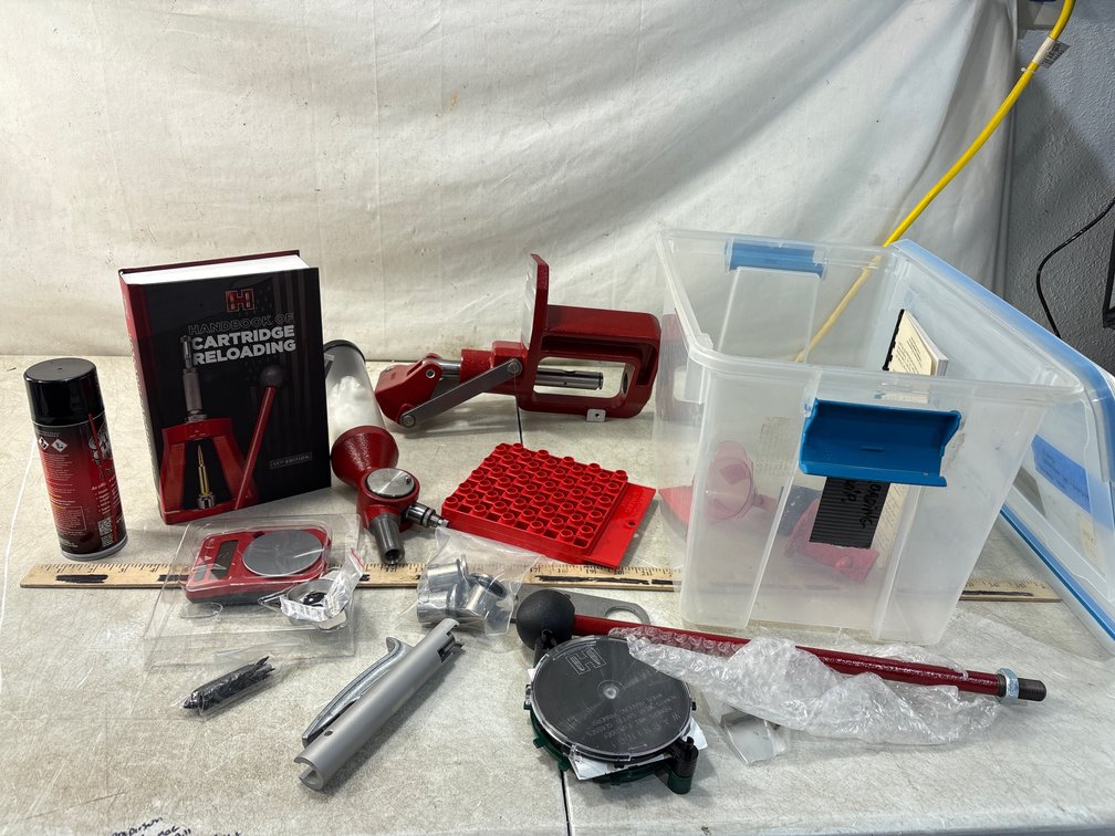 Hornady Cartridge Reloading Press and Equipment