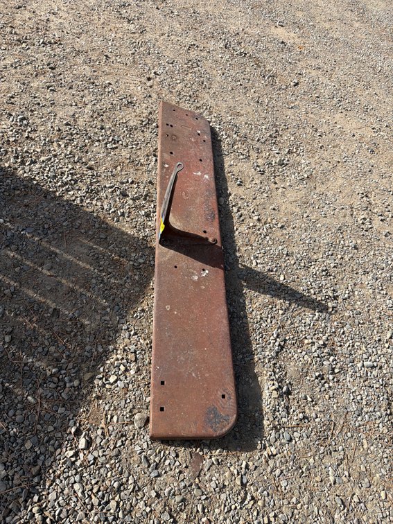 Stamped Steel Running Board with Mounting Bracket