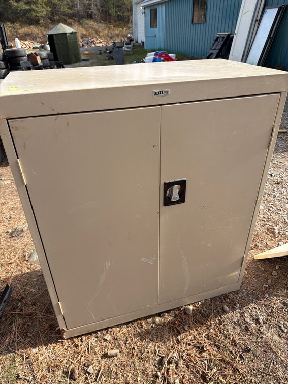 Sandusky Elite Series Two-Door Metal Storage Cabinet