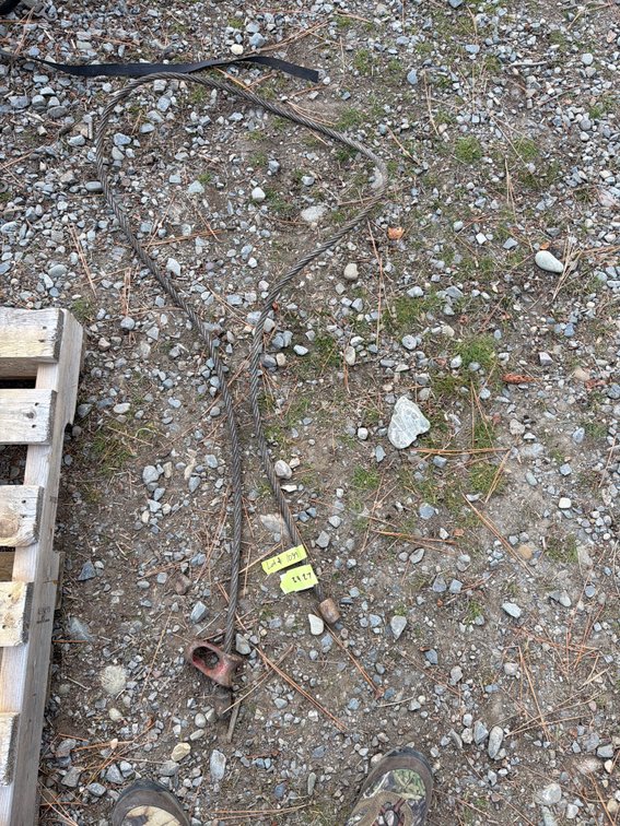 ESCO Wire Rope Logging Choker Cable