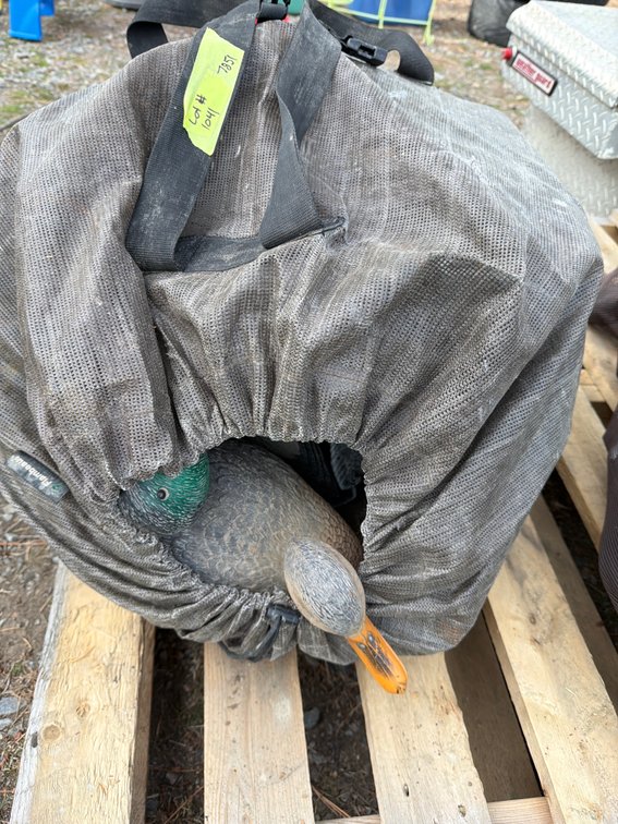 Mesh Decoy Bag