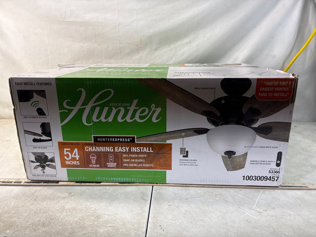 Hunter Channing 54 In. Indoor Ceiling Fan