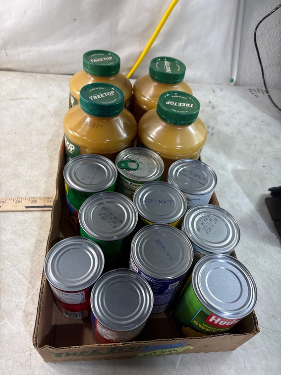 Apple Sauce and Canned Food
