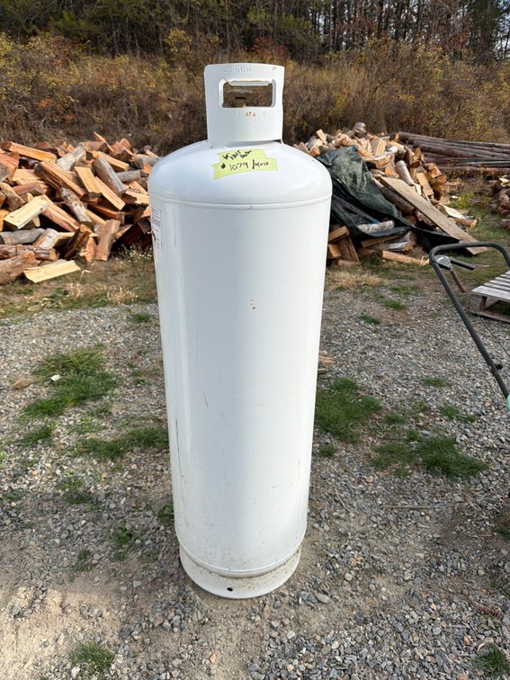 100 lb Steel Propane Gas Cylinder