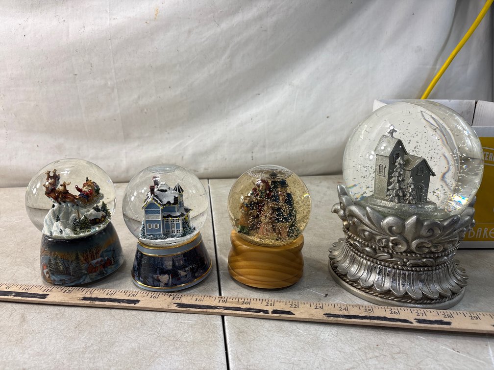 Holiday Snow Globes