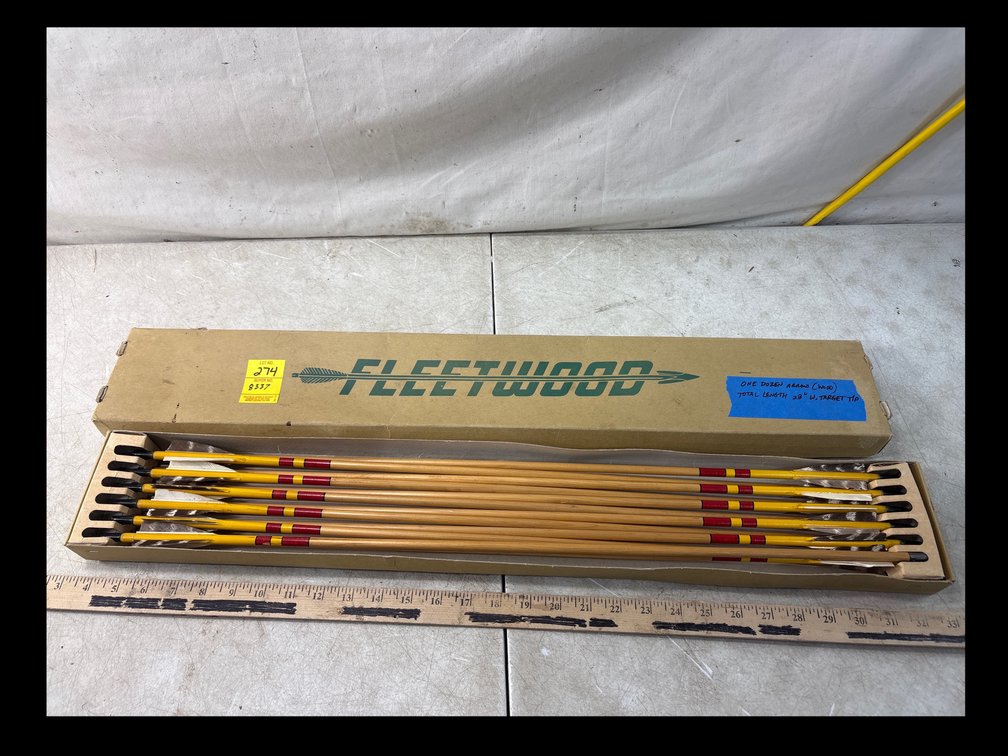 Fleetwood Wooden Target Arrows