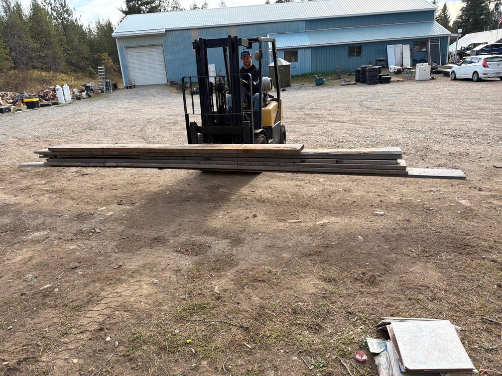 Rough-Sawn Wood Lumber