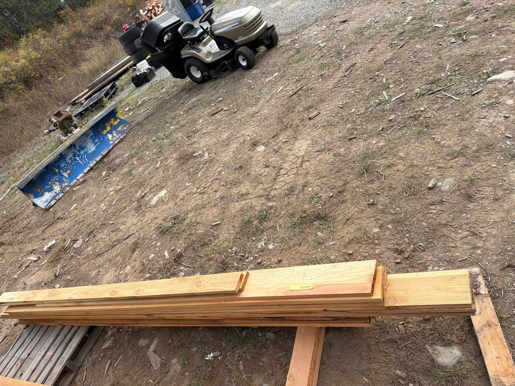 Rough-Sawn Lumber and Beveled Wood Siding